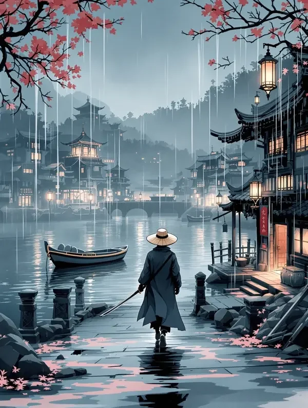 江湖夜雨 - 可乐漫画热门连载 江湖夜雨 - 可乐漫画漫画封面